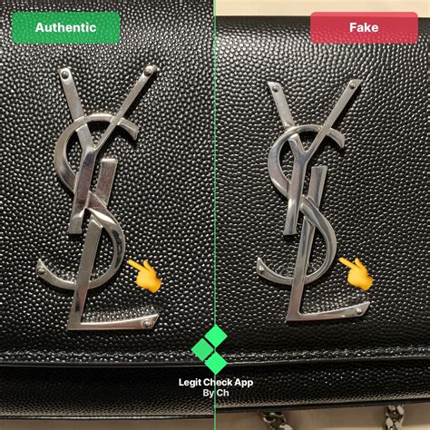 compare really and fake ysl college bag|YSL Bag real or fake.